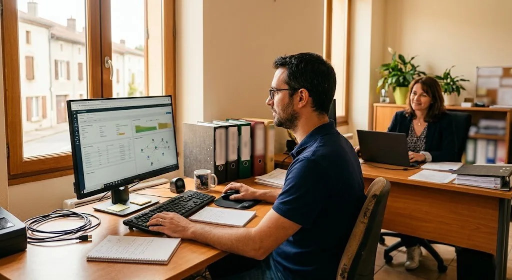 Supervision d'un parc informatique de PME en maintenance préventive